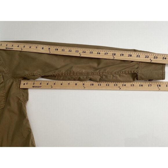 Ariat Rebar Washed Twill Long Sleeve Work Shirt Women’s Large Brown - Picture 16 of 16